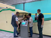 Fully - Automatic Honeycomb Paper Core Making Machine